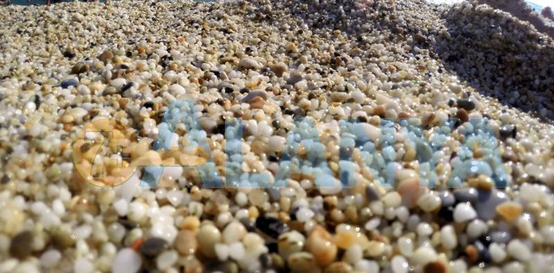 Аланья, Турция. Фото. Бархатный сезон. Песок на пляже Клеопатры.