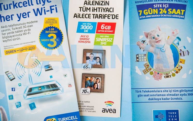 Интернет и мобильная связь в Турции. Тарифы.