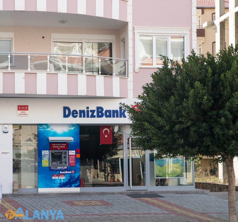 Махмутлар, Турция. Банки в Махмутларе. Район Махмутлар сегодня. Deniz банк