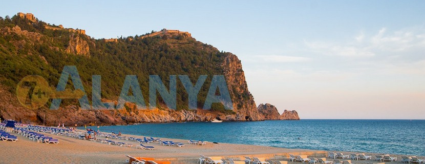 Аланья, Турция. Фото. Пляж Клеопатры