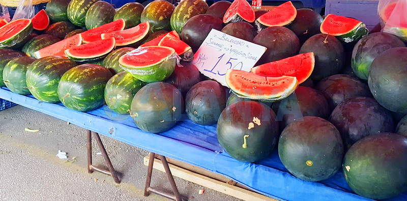 Цены на рынках в Аланье в июне - фрукты и овощи